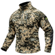 Толстовка флісова Armoline 1/4 Zip TRAVEL DEFENCE Укрпіксель ММ14. M - зображення 2