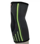 Компрессионный налокотник MadMax MFA-283 3D Compressive elbow support Dark grey/Neon green (1шт.) L - изображение 2