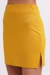 Трикотажний костюм гольф + міні спідниця з розпоркою Подіум 28200-MUSTARD M Гірчичний - зображення 3