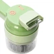 Ручний подрібнювач для овочів 4в1 Food Chopper Овочерізка електрична - зображення 8