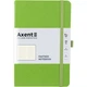 Блокнот AXENT 125*195мм 96арк. Partner салатовий, на гумці, крем. папір (клітинка) /8201-04-A/ - изображение 1