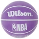 Мини-мяч баскетбольный для дриблинга Wilson NBA Dribbler Los Angeles Lakers 6 см (WTB1100PDQLAL) - изображение 3