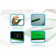 Графический планшет LCD-планшет для рисования Writing Tablet 8.5 дюймов Green - изображение 3