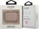 Чохол CG Mobile Guess Saffiano Script Metal Collection для AirPods Pro Pink (3666339009823) - зображення 3