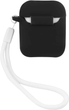 Чохол CG Mobile Guess Silicone Vintage для AirPods 1 / 2 Black White (3700740495513) - зображення 2