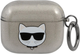 Etui CG Mobile Karl Lagerfeld Glitter Choupette do AirPods 3 Czarny (3666339009120) - obraz 1