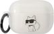 Etui CG Mobile Karl Lagerfeld Ikonik Choupette KLAP2HNCHTCT do Apple AirPods Pro 2 Biały (3666339099312) - obraz 1