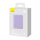 Павербанк з Бездротовою зарядкою Qi 15W Baseus Magnetic Mini Wireless Fast Charge 2in1 10000mAh 20W 2.4A QC3.0+PD3.0 (PPCX110105) Пурпуровий (PPCX030005) - изображение 10