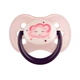 Пустышка силиконовая круглая NIGHT DREAMS Розовая Canpol Babies 6-18 м (5903407226408) - изображение 1