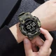 Часы наручные мужские с подсветкой Skmei 1968CMGN camouflage - изображение 5