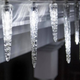 Новорічна LED гірлянда штора Бурульки 8шт, 3м, 220V, IP44 - зображення 2