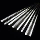 Новорічна LED-гірлянда штора Бурульки 8 шт., 3х0,5 м, 220 V, IP44 Холодний білий - зображення 5