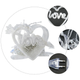 Светодиодная гирлянда штора Сердца-LOVE 12шт, 3х1м, 220V,&nbsp;8 режимов, IP44 - изображение 7
