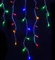 Светодиодная гирлянда бахрома 120 LED, 3x0,5м, 8 режимов, 220В, прозрачный провод, IP44 - изображение 4