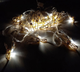 Светодиодная гирлянда на елку "Прищепка" 20 LED, золотая, 5м + переходник, 220V, IP44, Теплый белый - изображение 3