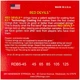 Струни для бас-гітари DR STRINGS RED DEVILS BASS - MEDIUM - 5-STRING (45-125) - зображення 2