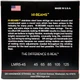 Струни для бас-гітари DR STRINGS HI-BEAM BASS - MEDIUM - LONG SCALE - 5-STRING (45-125) - зображення 3