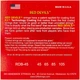 Струни для бас-гітари DR STRINGS RED DEVILS BASS - MEDIUM (45-105) - зображення 2