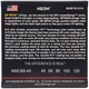 Струны для бас-гитары DR STRINGS NEON MULTI-COLOR BASS - MEDIUM - 5 STRING (45-125) - изображение 3