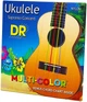 Струни для укулеле сопрано / концерт DR STRINGS MULTI-COLOR UKULELE SOPRANO/CONCERT - зображення 2