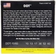 Струни для електрогітари DR STRINGS DDT DROP DOWN TUNING ELECTRIC - BIG HEAVIER (10-60) - зображення 3