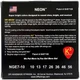 Струны для электрогитары DR STRINGS NEON GEEN ELECTRIC - MEDIUM 7-STRING (10-56) - изображение 3