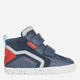Jesienne trzewiki chłopięce Geox Sneakers B04A7C022ME-C0735 22 Granatowe (8050036342195) - obraz 1