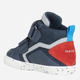 Jesienne trzewiki chłopięce Geox Sneakers B04A7C022ME-C0735 22 Granatowe (8050036342195) - obraz 4