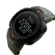 Годинник наручний чоловічий з підсвічуванням Skmei 1231AG 47мм Compass black/green - зображення 3