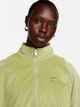 Толстовка на молнии без капюшона женская Nike Air Cord Fleece Full-Zip DQ6928-334 S Alligator/Medium Olive (196151516405) - зображення 4