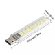 Мини светодиодный портативный фонарик usb лампа 8LED (SN9QI5322) - изображение 5