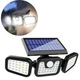 Вуличний ліхтар із сонячною панеллю та датчиком руху Solar Wall Lamp X-BAIL BL-JD-295 (SH772527) - зображення 2