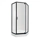 Душова кабіна Qtap Scorpio BLA10995-AC6 Clear 2120x900x900 мм + піддон Diamond 309912 90x90x12 см з сифоном - зображення 1