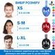 Полнолицевая панорамная X/S Kids (3-10лет) Снорклинг Маска для плаванья VelaSport 1.0 на все лицо с трубкой и клапаном с креплением для экшн камеры детские Violet Green - изображение 6