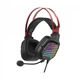 Гарнитура игровая Bloody G560 Sports Red с подсветкой, цвет черно-красный, USB - изображение 1
