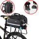 Велосумка на багажник Сумка-штаны для велосипеда West Biking 950G 35 л 35 × 23 × 19 см Чёрный - изображение 1