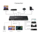 Матричний коммутатор 4x2 HDMI, 4K Lenkeng LKV422 - изображение 4