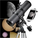 Телескоп Bresser Pollux 150/1400 EQ3 Carbon с солнечным фильтром и адаптером для смартфона (4690900) - изображение 5