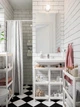 Стелаж кутовий у ванну кімнату 33x33x71см Ikea VESKEN 704.710.92 - зображення 4