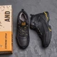 Мужские зимние кожаные ботинки Jack Wolfskin Black 45 30 см Черные - изображение 7