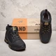 Мужские зимние кожаные ботинки Jack Wolfskin Black 45 30 см Черные - изображение 9