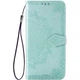 Кожаный чехол-книжка Epik Art Case с визитницей для ZTE Blade A7 Fingerprint (2020) Бирюзовый - изображение 1