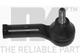 Рульові наконечники NK 5033946 Renault Kangoo, Megane, Twingo, Clio, Scenic; Nissan Micra, Kubistar 4852000QAF, 48520AX602, 7701047416 - зображення 1