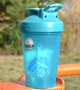 Шейкер спортивний BlenderBottle Classic Loop 20oz/590ml Teal - зображення 4