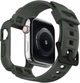 Pasek z etui Spigen Rugged Armor Pro 062CS26016 do Apple Watch Series 4/5/6/7/8/9/SE/SE2 44-45 mm Zielony (8809640254222) - obraz 4