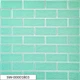 Панель стеновая 70*70cm*5mm зелёный кирпич с серебром (D) SW-00001803 - изображение 6