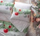 Светящееся постельное белье TAC. Snowflake Green-Евро - изображение 4