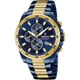 Наручные часы FESTINA F20564/1 Синий/Золотистый Кварцевый механизм - изображение 2