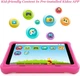 Планшет 8" Full HD Aeezo TK801 2/32Gb 4 ядра Android 10 5000 mAh Чорний Рожевий чохол - зображення 3