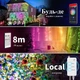 Розумна світлодіодна гірлянда 10 м. Tervix Fairy Lights WiFi LED RGB, новорічна для ялинки 66 ліхтариків - зображення 2